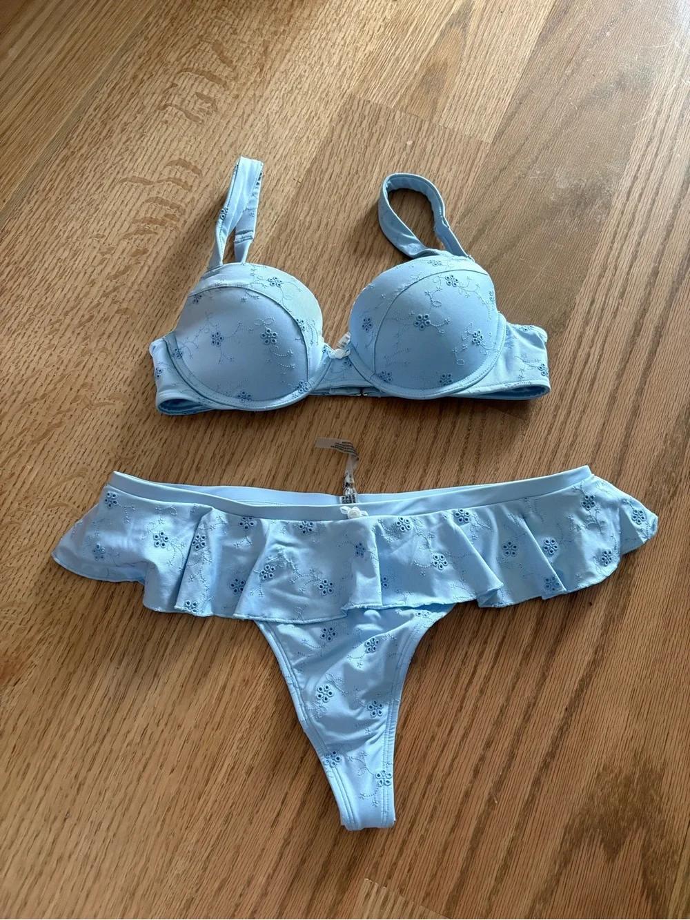 Frankie’s bikinis set blue - Picture 1 of 3